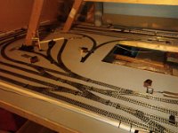 wired up wye  The wye is wired up and working.  There is a switch in the buffer stop and under decoupler.